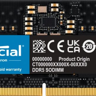 Notebook memory DDR5 SODIMM 8GB/5600 CL46 (16Gbit)