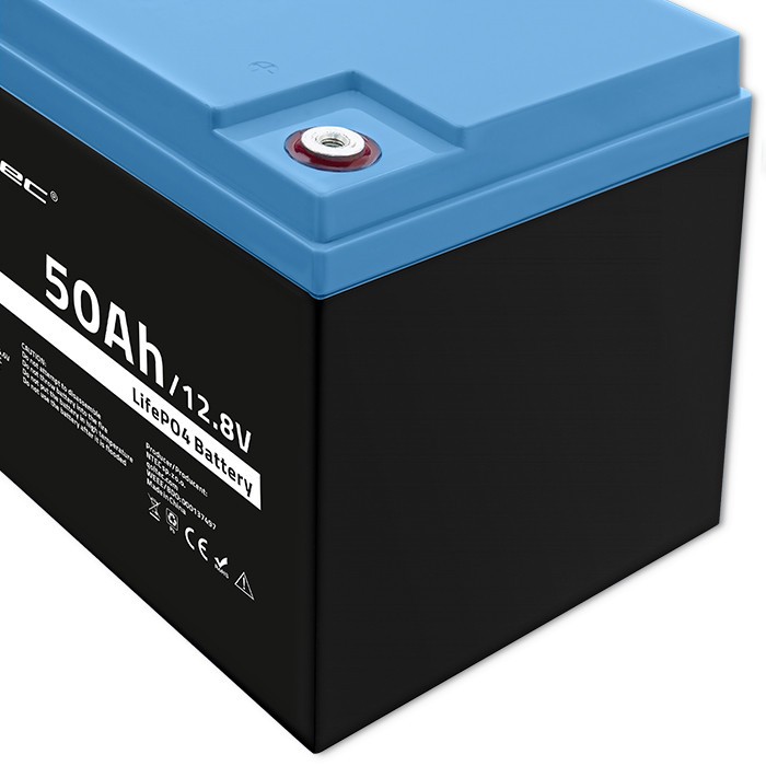 LiFePO4 battery 12.8V, 50Ah, 640Wh, BMS LiFePO4 battery 12.8V, 50Ah, 640Wh, BMS