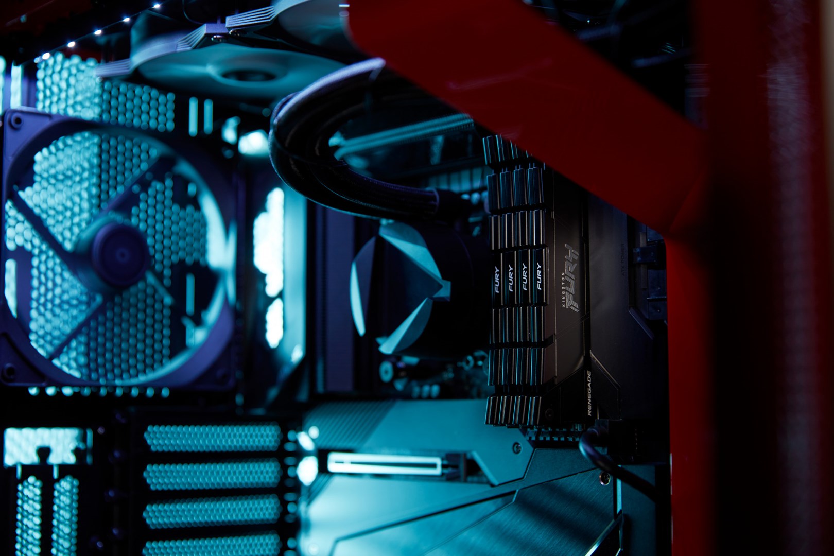 Kingston Technology FURY 8GB 3200MT/s DDR4 CL16 DIMM Renegade Black Kingston Technology FURY 8GB 3200MT/s DDR4 CL16 DIMM Renegade Black