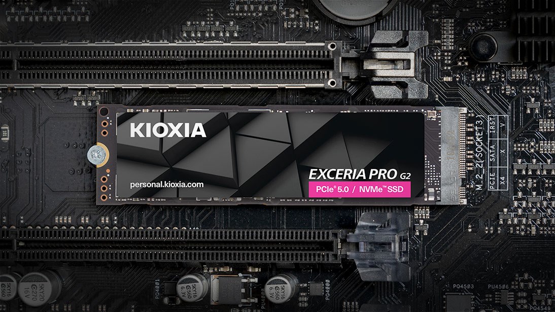 Kioxia Exceria PRO G2 2 TB M.2 PCI Express 5.0 NVMe BiCS FLASH TLC Kioxia Exceria PRO G2 2 TB M.2 PCI Express 5.0 NVMe BiCS FLASH TLC