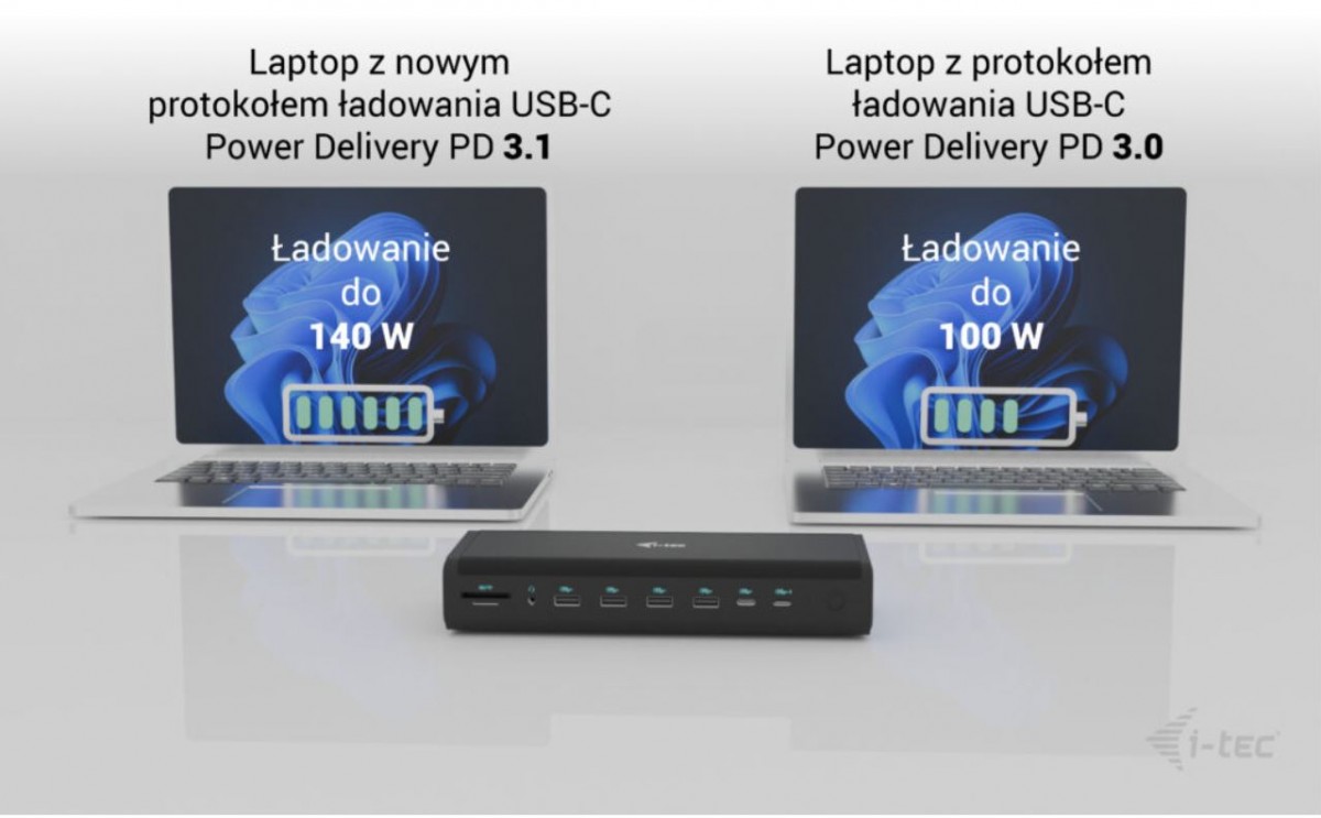 Universal Docking Station 6x 4K/60Hz Display PD 140W Universal Docking Station 6x 4K/60Hz Display PD 140W