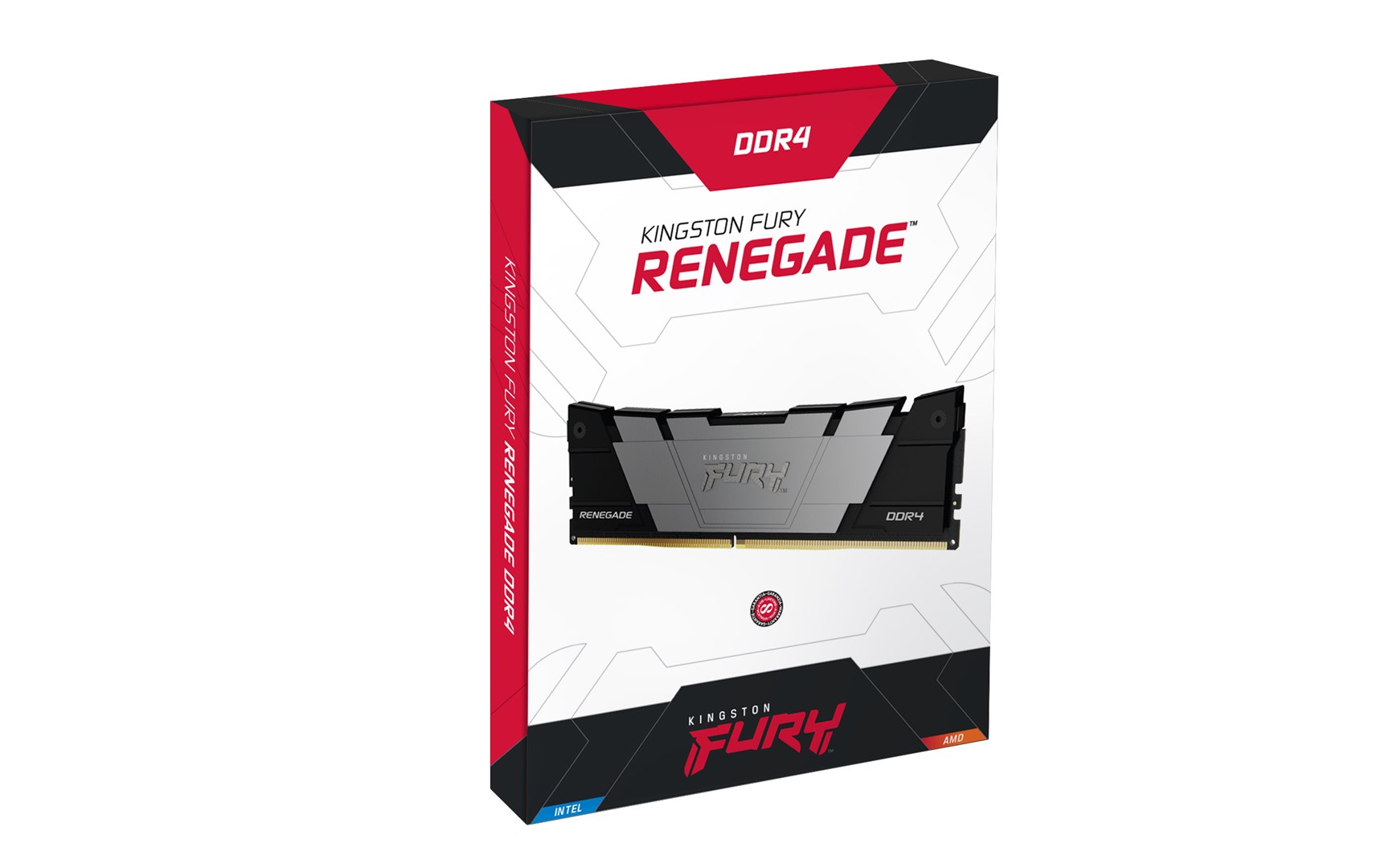 Kingston Technology FURY 8GB 3200MT/s DDR4 CL16 DIMM Renegade Black Kingston Technology FURY 8GB 3200MT/s DDR4 CL16 DIMM Renegade Black