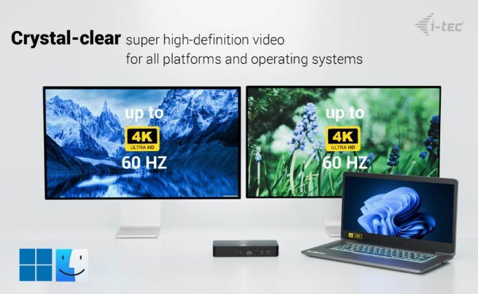 Universal Intelligent Dual Display Docking Station Power Delivery 100W Universal Intelligent Dual Display Docking Station Power Delivery 100W