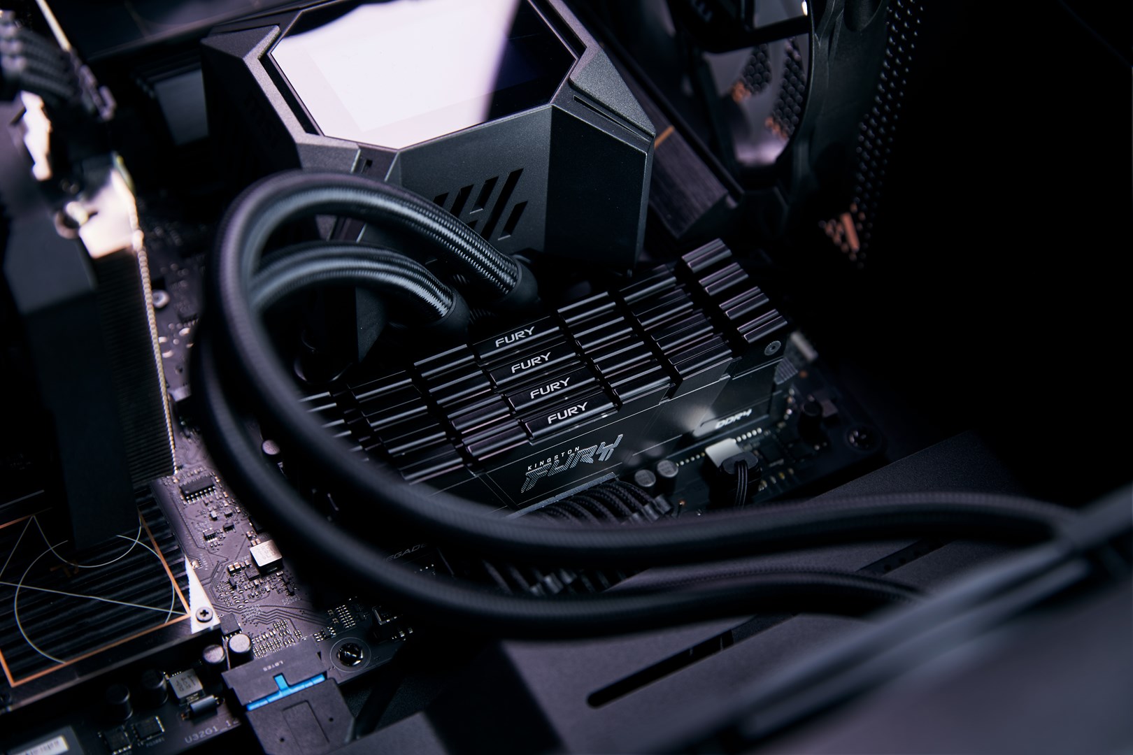 Kingston Technology FURY 8GB 3200MT/s DDR4 CL16 DIMM Renegade Black Kingston Technology FURY 8GB 3200MT/s DDR4 CL16 DIMM Renegade Black