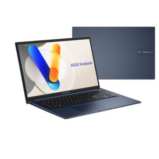 ASUS Vivobook 17 X1704VA-AU1068W Core 5 120U 17.3  FHD IPS-level Panel 60Hz 250nits AG 16GB DDR5 SSD512 Intel Graphics WLAN+BT Cam720p 50WHrs Win11 Quiet Blue