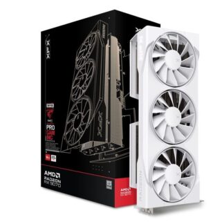 Graphics card. XFX Swift RX 9070 White 3-FAN GAM E 16G Graphics card. XFX Swift RX 9070 White 3-FAN GAM E 16G