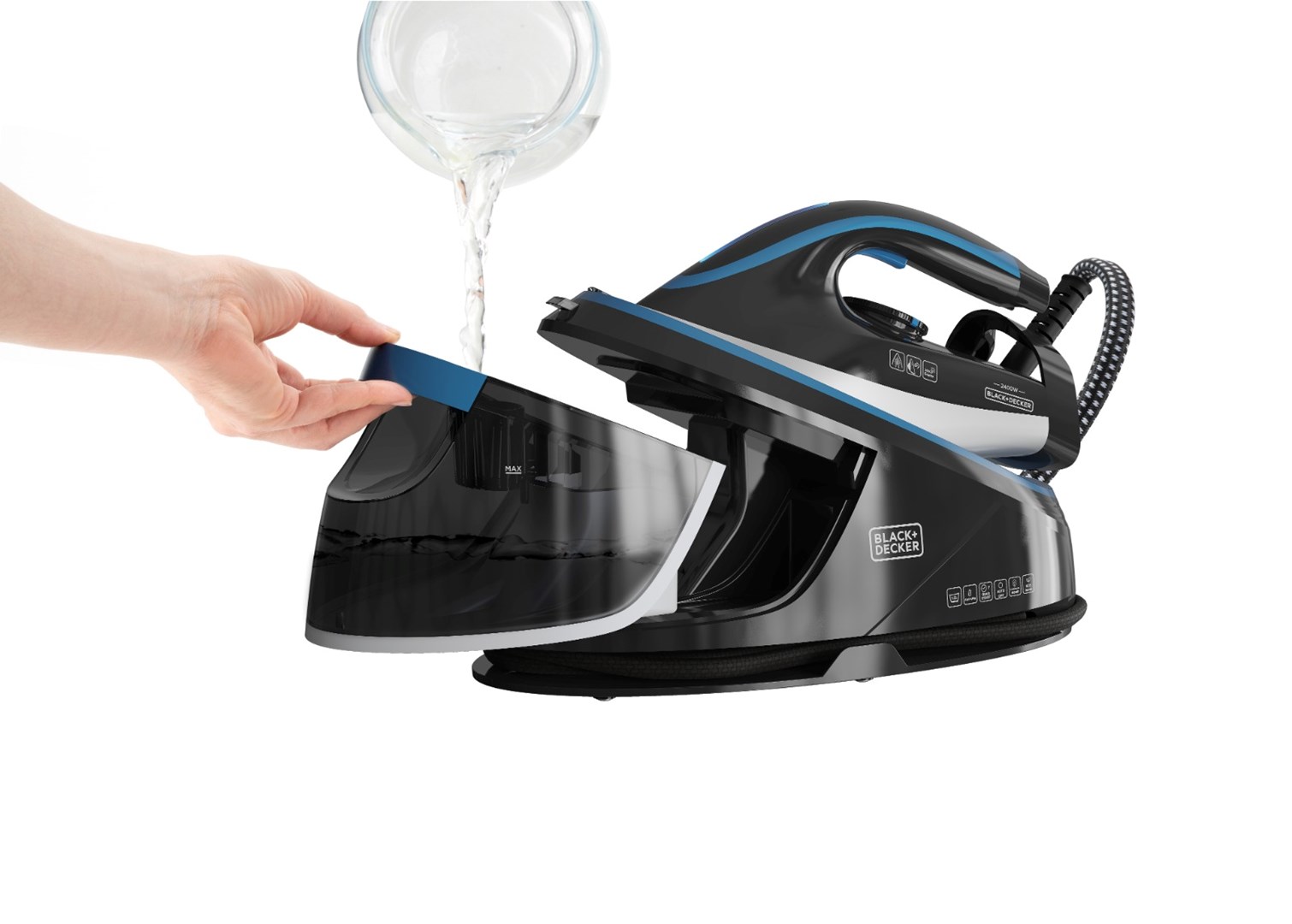 Black+Decker steam generator BXSS2401E (2400W) Black+Decker steam generator BXSS2401E (2400W)