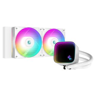 Chieftec CLC-360-RGB-W computer cooling system Computer case All-in-one liquid cooler 12 cm White