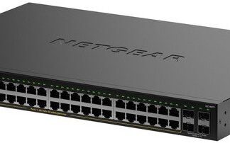 Switch Netgear GS348TP-200EUS 52p PoE 380W (PoE+: 48p) Managed Gigabit