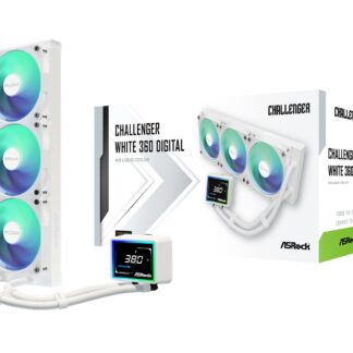 Asrock Challenger White 360 Digital Processor Liquid cooling kit 12 cm