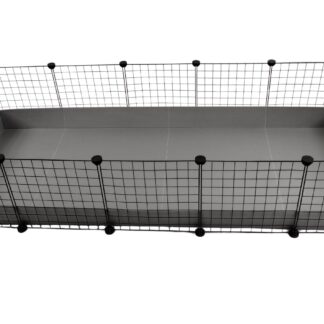 C&C modular cage 5x2 pig rabbit hedgehog silver 180 x 75 x 37 cm C&C modular cage 5x2 pig rabbit hedgehog silver 180 x 75 x 37 cm