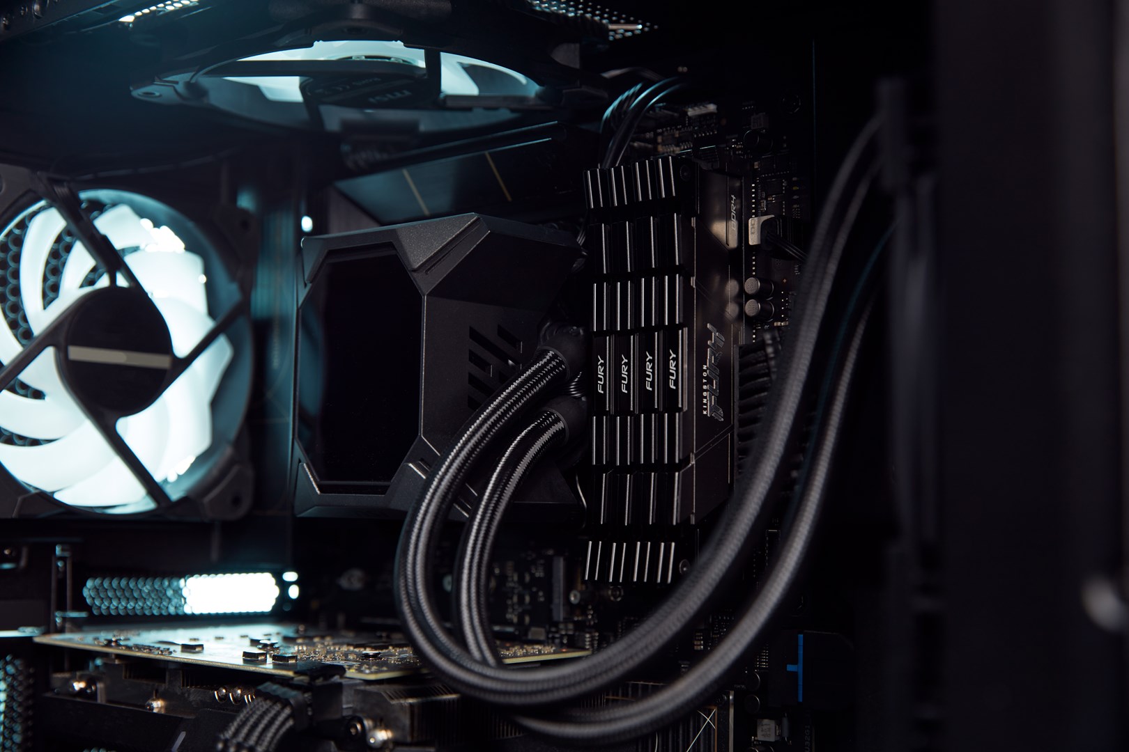 Kingston Technology FURY 8GB 3200MT/s DDR4 CL16 DIMM Renegade Black Kingston Technology FURY 8GB 3200MT/s DDR4 CL16 DIMM Renegade Black