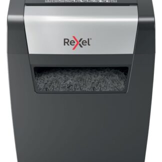 Rexel Momentum X406 paper shredder Particle-cut shredding Blue Grey Rexel Momentum X406 paper shredder Particle-cut shredding Blue Grey