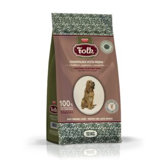 FOLK Medium and large breeds Traditional polish meat feast with rabbit  lamb and quail - dry dog food - 12kg