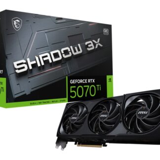 MSI GeForce RTX 5070 Ti 16G SHADOW 3X OC NVIDIA 16 GB GDDR7 BULK