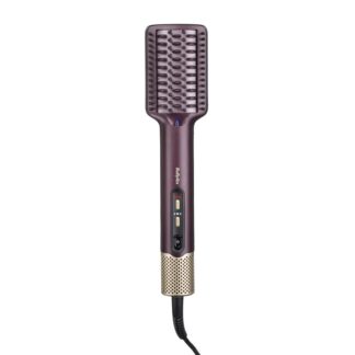BaByliss Air Power AS6400E hair styling tool Straightening brush Airflow Maroon 900 W 2.5 m