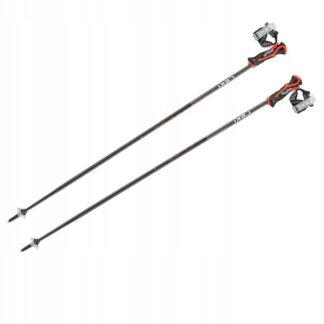 LEKI POLES 3D ??AIRFOIL black/red 125