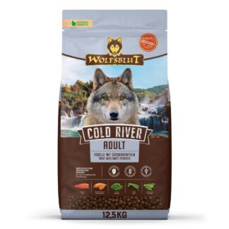 WOLFSBLUT Cold River Trout with sweet potatoes - dry dog food - 12 5kg