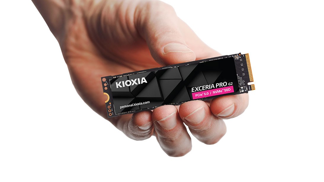 Kioxia Exceria PRO G2 2 TB M.2 PCI Express 5.0 NVMe BiCS FLASH TLC Kioxia Exceria PRO G2 2 TB M.2 PCI Express 5.0 NVMe BiCS FLASH TLC