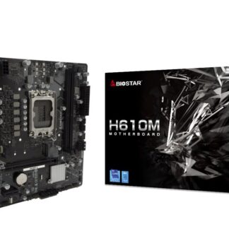 Biostar H610MT-E motherboard Intel H610 LGA 1700 micro ATX