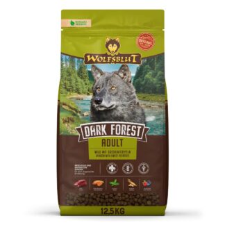 WOLFSBLUT Dark Forest Venison with sweet potatoes - dry dog food - 12 5kg