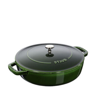 Staub BrÃ¤ter Chistera 28 cm basilikumgrÃ¼n