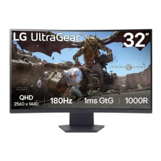 LG Monitor Ultragear Gaming 32GS60QC-B 32GS60QCB (32GS60QC-B.AEUQ)