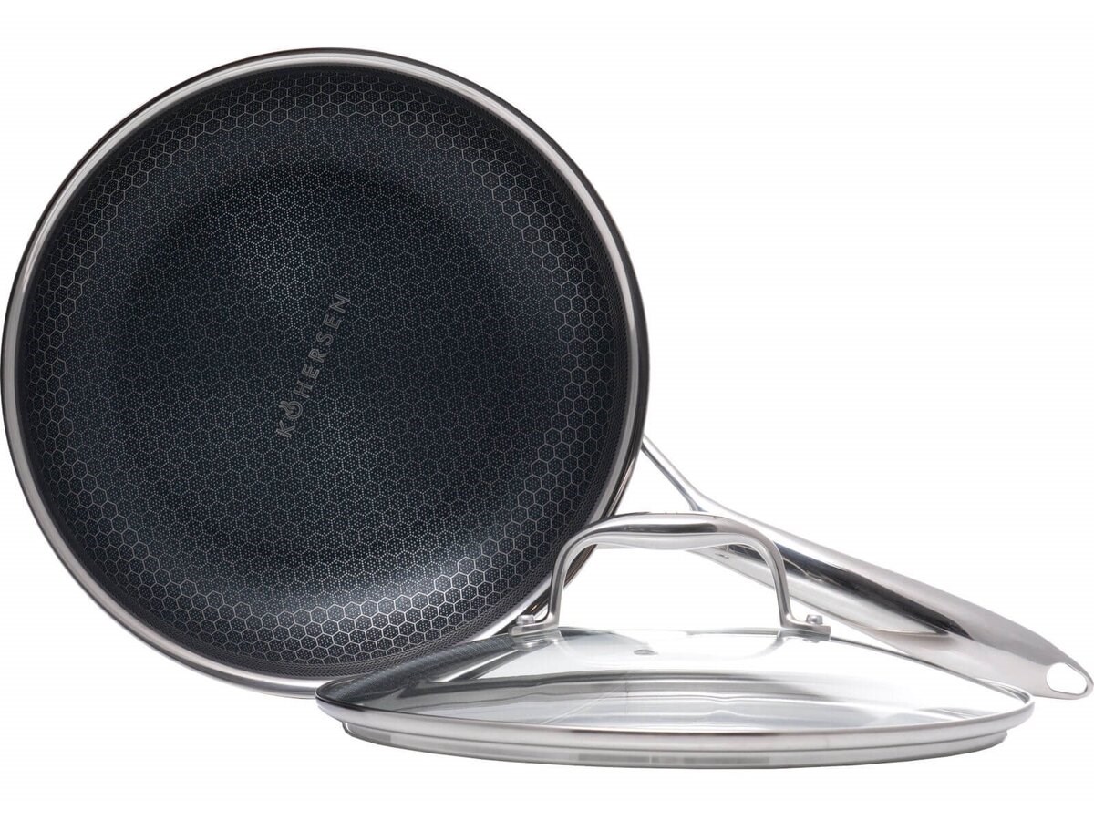 Kohersen Black Cube 24 cm frying pan with lid Kohersen Black Cube 24 cm frying pan with lid