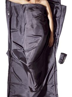 Cocoon TravelSheet Rectangular sleeping bag Silk Grey
