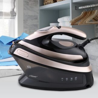 Maestro MR-320C steam ironing station 2400 W 1.5 L Ceramic soleplate Black  Pink gold