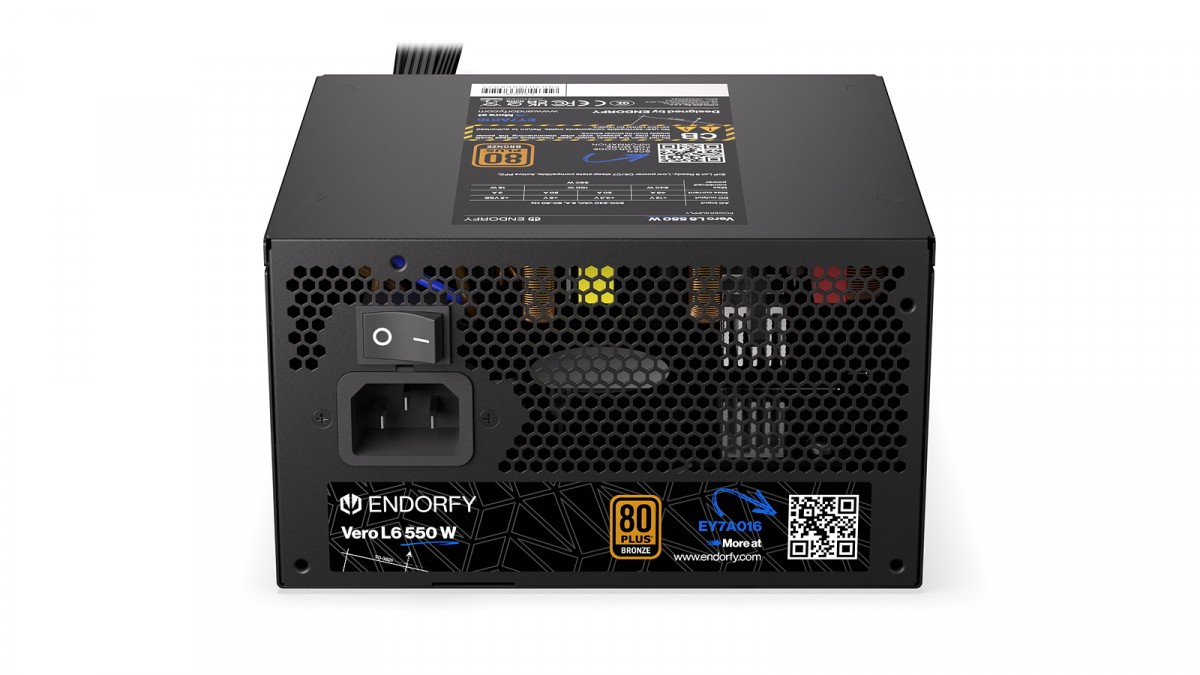 Power supply Vero L6 550W 80 Plus Bronze Power supply Vero L6 550W 80 Plus Bronze