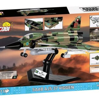 Blocks Saab AJS 3 Viggen 911 pcs.