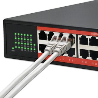 Gigabit Ethernet SWITCH PoE 24xRJ45 2xSFP