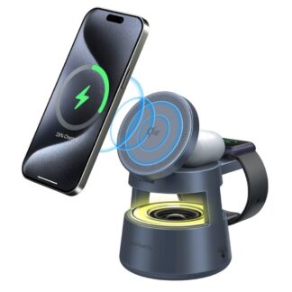 Charger docking station Aura Sound Qi2 grey