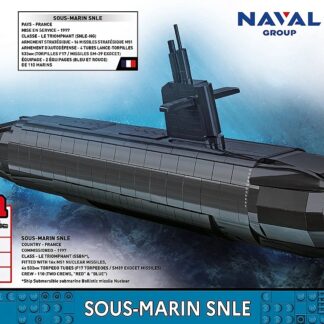 Blocks Sous-Marin SNLE 643 pieces
