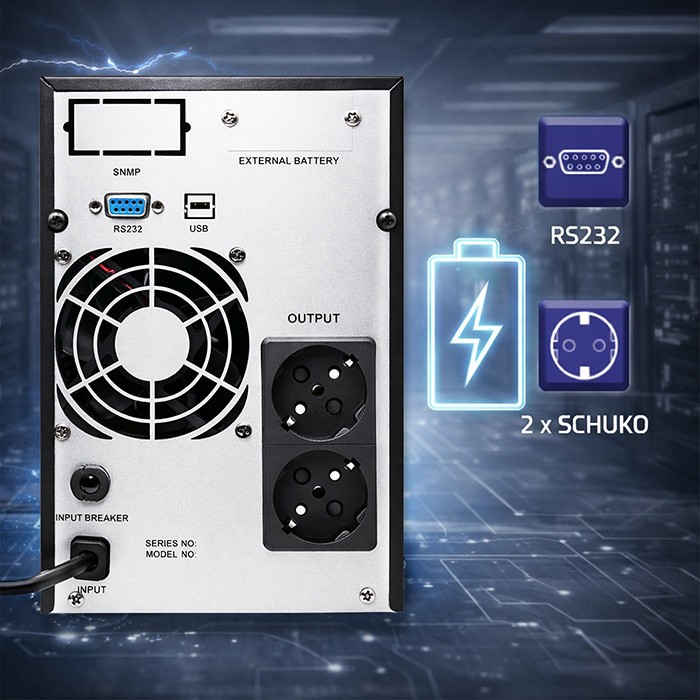 Pure Sine Wave UPS 1kVA 800W AVR LCD Pure Sine Wave UPS 1kVA 800W AVR LCD