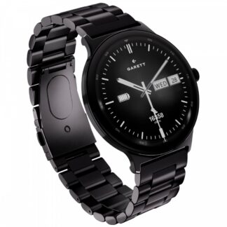 Smartwatch Quantum black steel