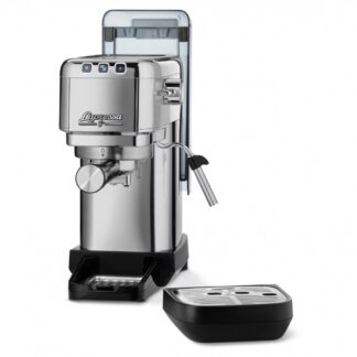 Pressure coffee machine Lapressa steel