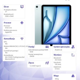 iPad Air 11 inches WiFi 256GB Space Grey