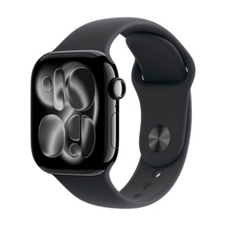 Watch Apple Watch Series 11 (2025) GPS 42mm Space Grey Aluminium Case with Black Sport Band M/L - Grey