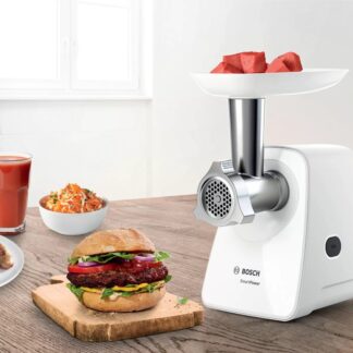 Bosch MFW2520W mincer 1500 W Stainless steel  White