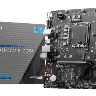 PRO H610M-E DDR4