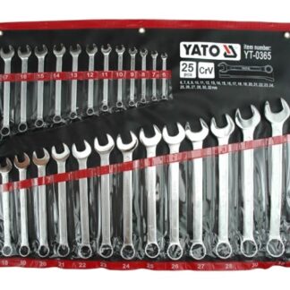 6-32 mm flat-ring spanners 25 pieces Yato YT-0365 6-32 mm flat-ring spanners 25 pieces Yato YT-0365