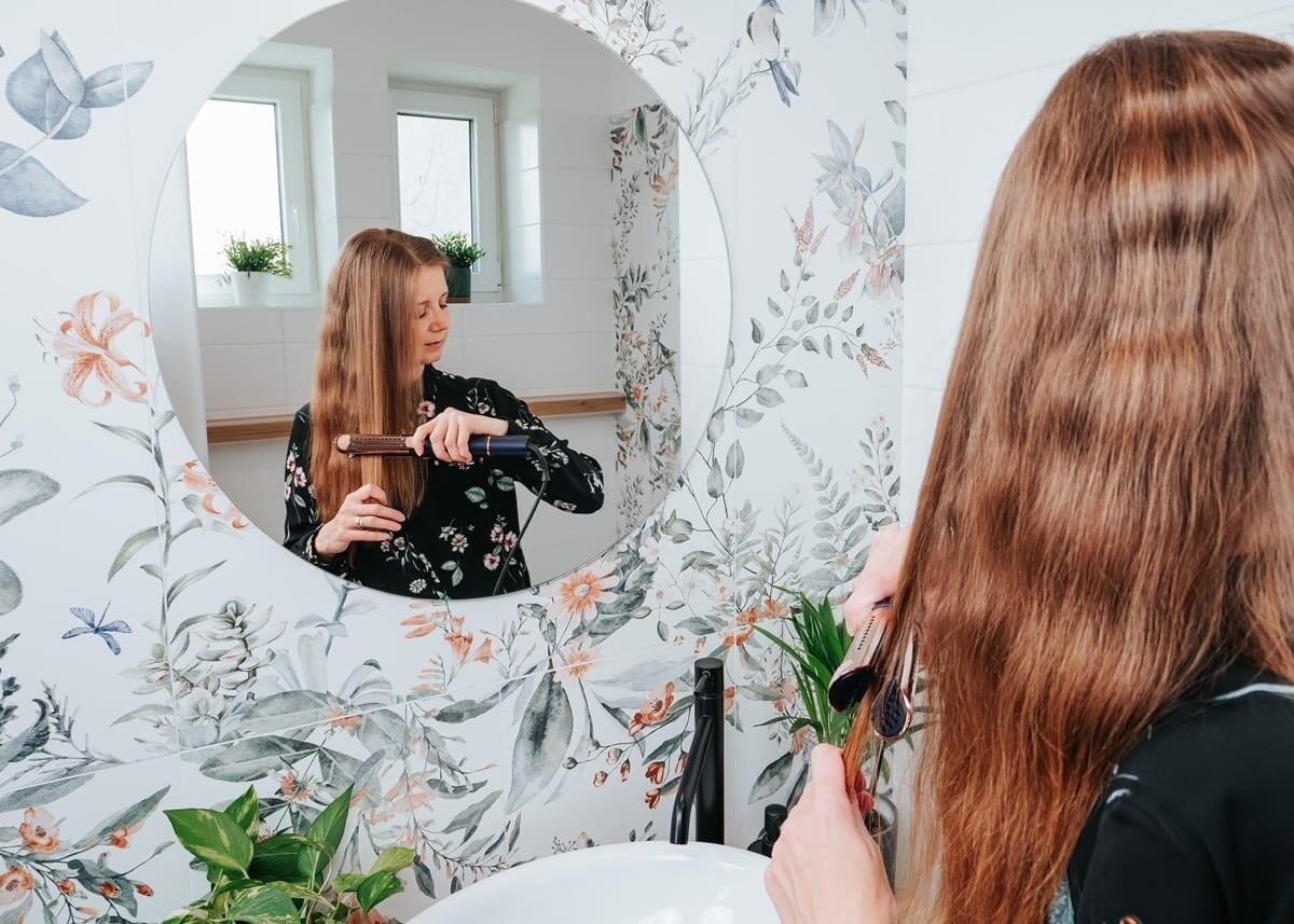 Concept PROFI Care VZ8100 Hair straightener blue gold Concept PROFI Care VZ8100 Hair straightener blue gold