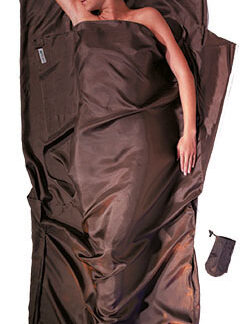 Cocoon ST40 sleeping bag Adult Rectangular sleeping bag Silk Brown