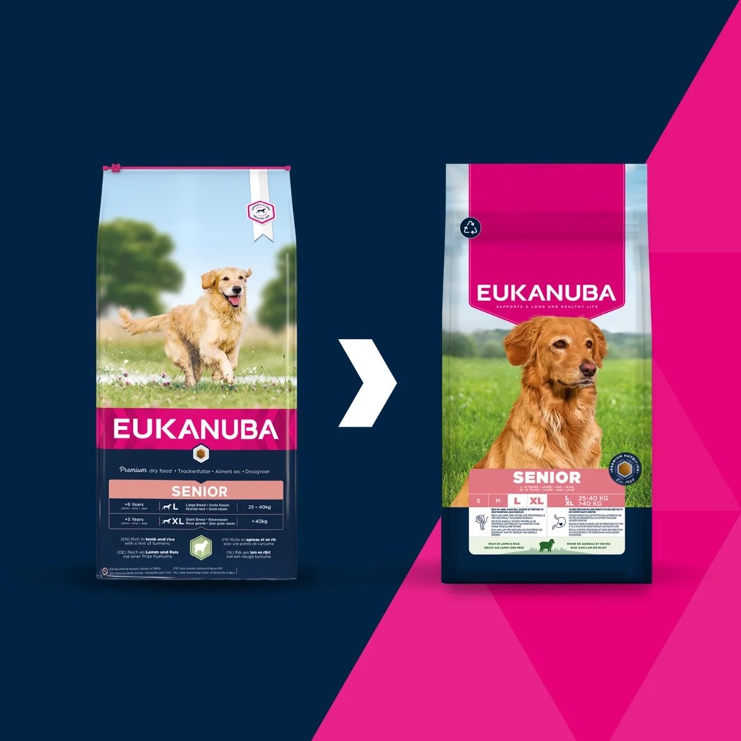 EUKANUBA Senior L XL Rich in lamb & rice - dry dog food - 12kg EUKANUBA Senior L XL Rich in lamb & rice - dry dog food - 12kg