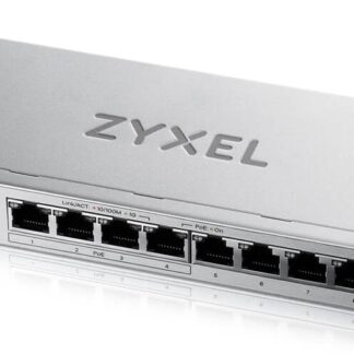 Zyxel GS1200-8HPV3 Managed L2 Gigabit Ethernet (10/100/1000) Power over Ethernet (PoE) Desktop Grey