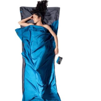 Cocoon TravelSheet Rectangular sleeping bag Cotton Blue