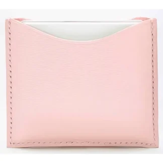 La Bouche Rouge Pink Leather Compact Case
