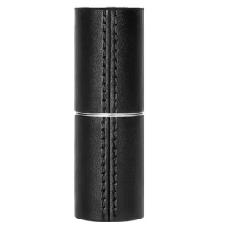 La Bouche Rouge Black Leather Lipstick Case